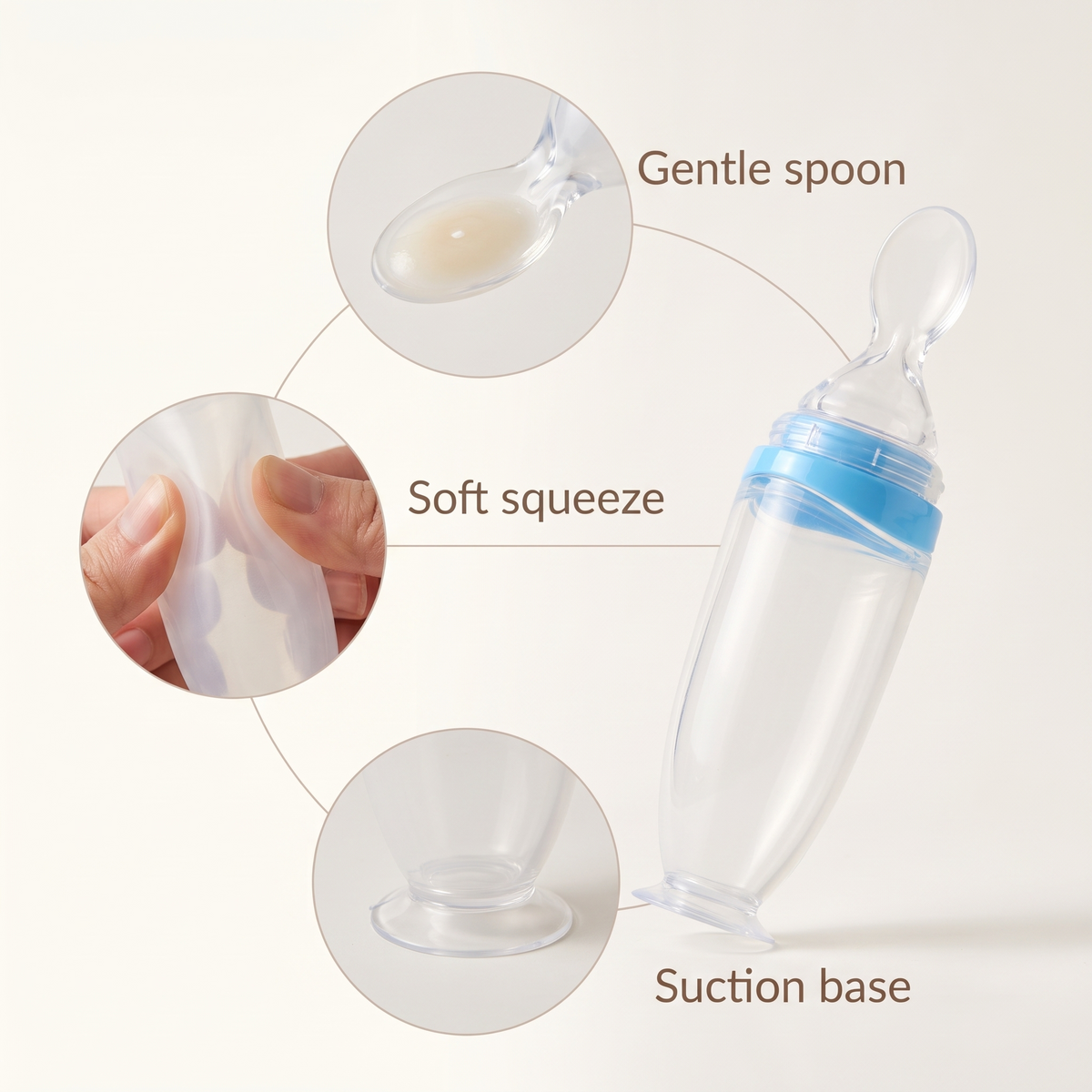 Mess-Free Feeding Spoon